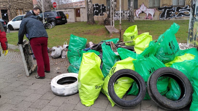 Frühjahrsputz im Leipziger Osten Frühjahrsputz im Leipziger Osten
